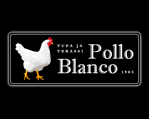 PolloBlanco Pollo Blanco -kyltti.