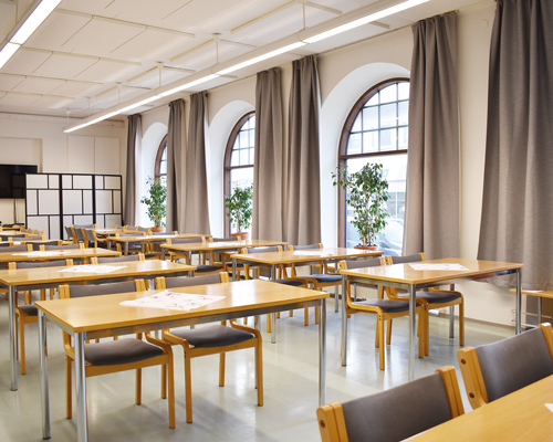 Koulutustilan valokuvaus.