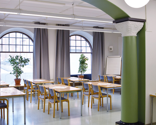 Juhlatilan valokuvaus.