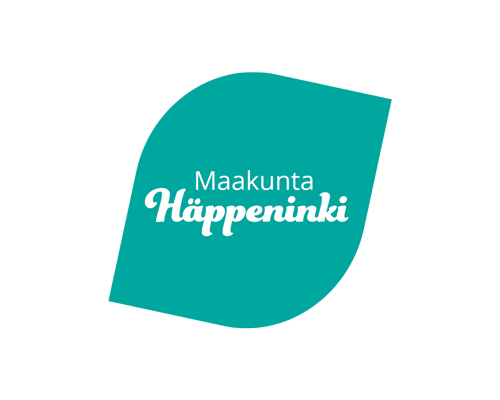 Maakunta häppeninki -tunnus.