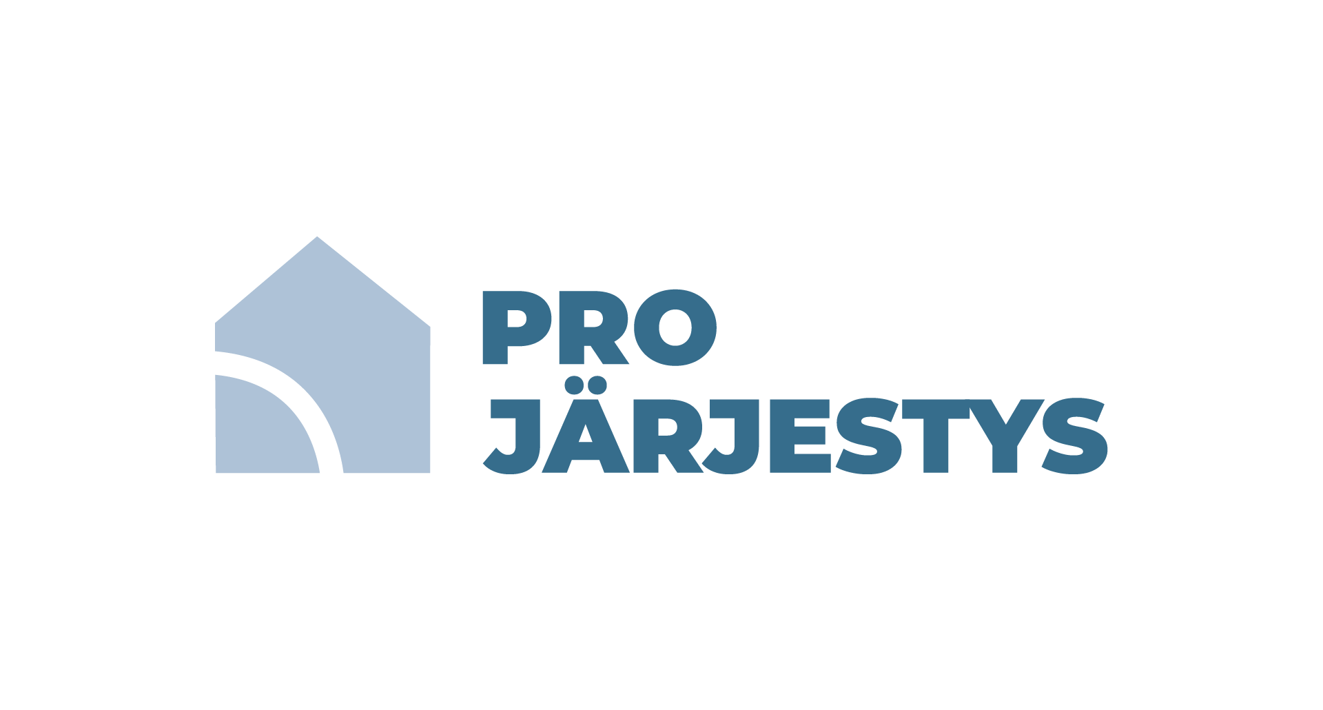 Pro Järjestys -tunnus ja logo.