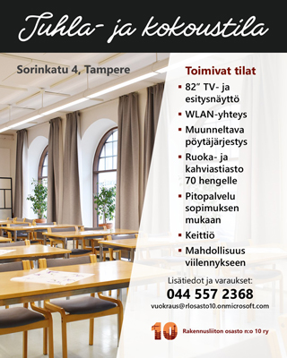 Osasto 10:n sosiaalisen median julkaisukuva.